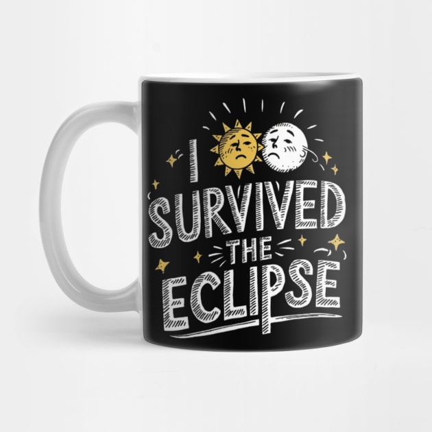 I Survived The Eclipse Funny Eclipse 2024 shirt -Eclipse Tee by ARTA-ARTS-DESIGNS